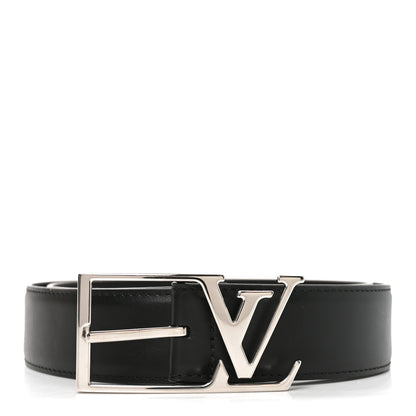 Louis Vuitton Calfskin 35mm LV Skyline Belt 90 36 Black 1 of 4