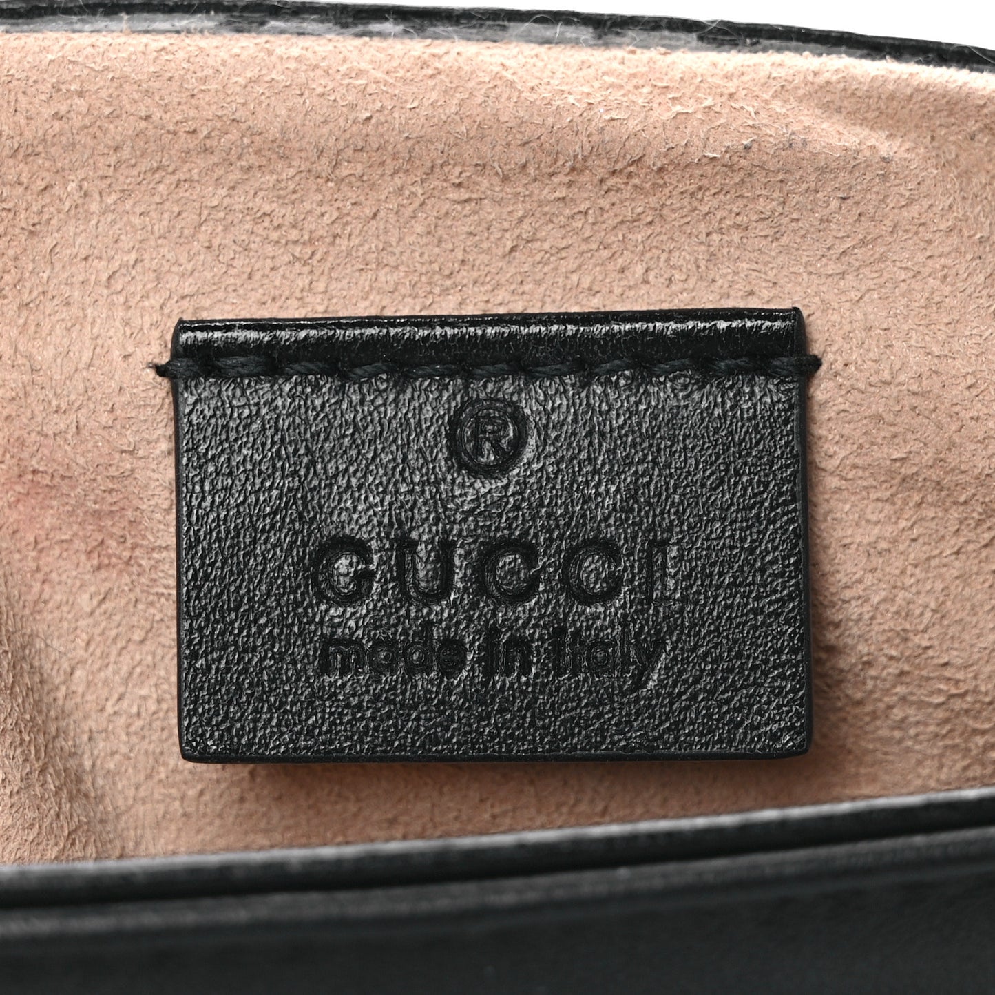 Calfskin Matelasse Mini GG Marmont Top Handle Shoulder Bag Black