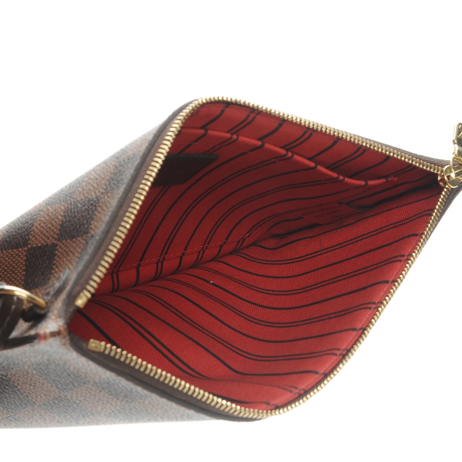 Louis Vuitton Damier Ebene Neverfull MM GM Pochette 5 of 7