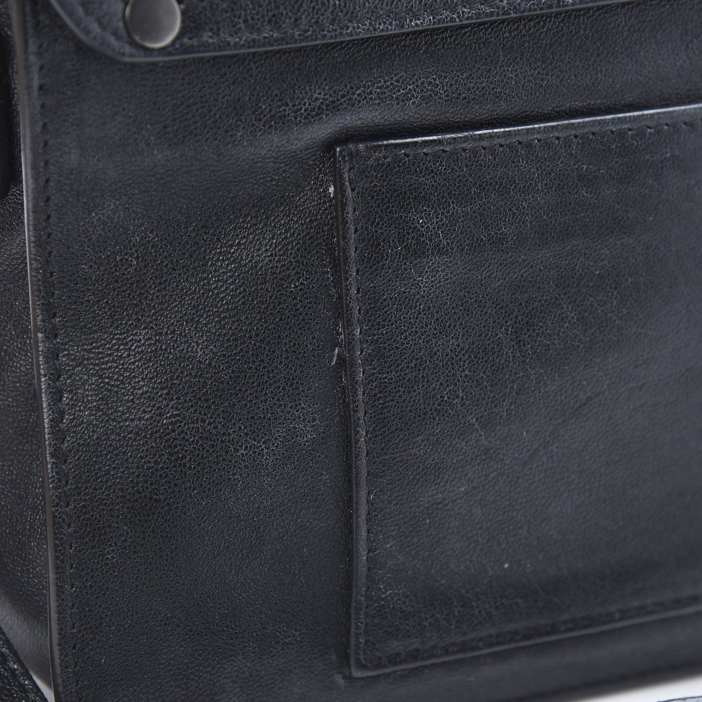 Lambskin Tiny PS1 Satchel Black