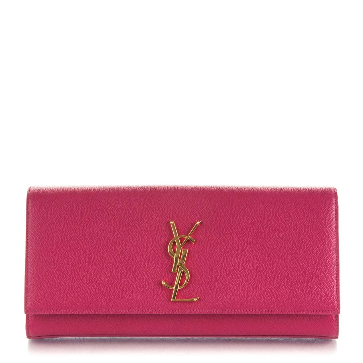 Grain De Poudre Classic Monogram Clutch Bubblegum