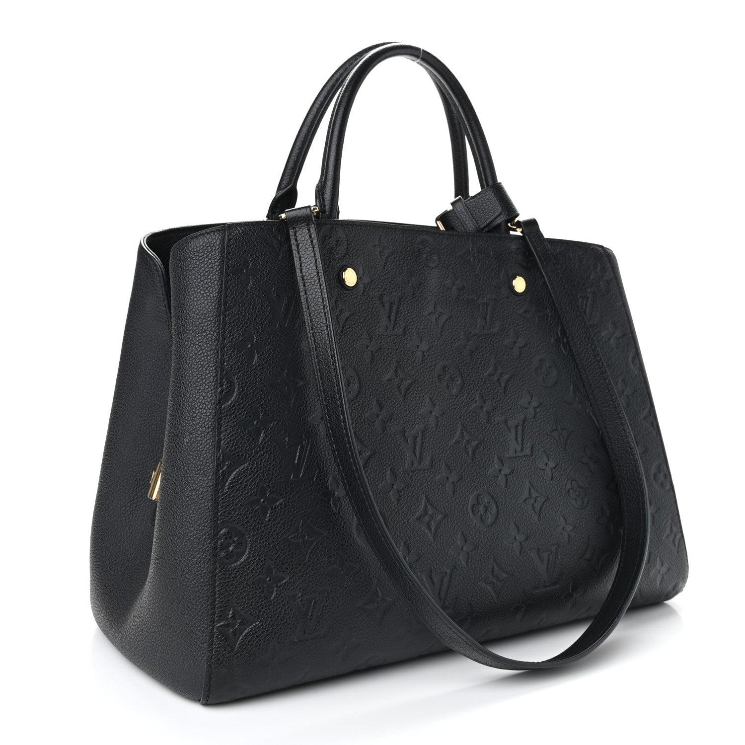 Louis Vuitton Empreinte Montaigne GM Black 3 of 8