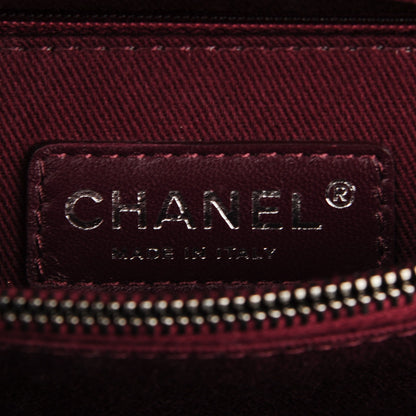 Chanel Caviar Quilted Large Coco Handle Flap Navy Blue 6 of 8