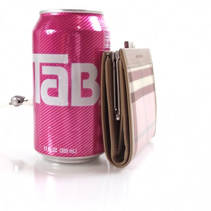Burberry Candy Check Kiss Lock Wallet Pink 3 of 10