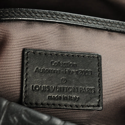 Louis Vuitton Calfskin Embossed Speedy Cube 30 Black 6 of 7