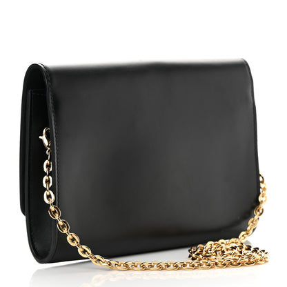 Louis Vuitton Calfskin Chain Louise GM NM Black 3 of 12