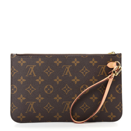 Louis Vuitton Monogram Neverfull MM GM Pochette 3 of 7