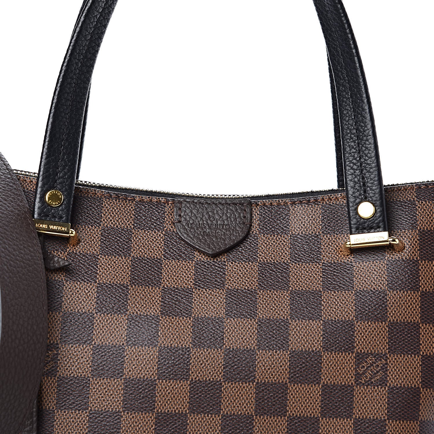 Louis Vuitton Damier Ebene Hyde Park Black 6 of 10