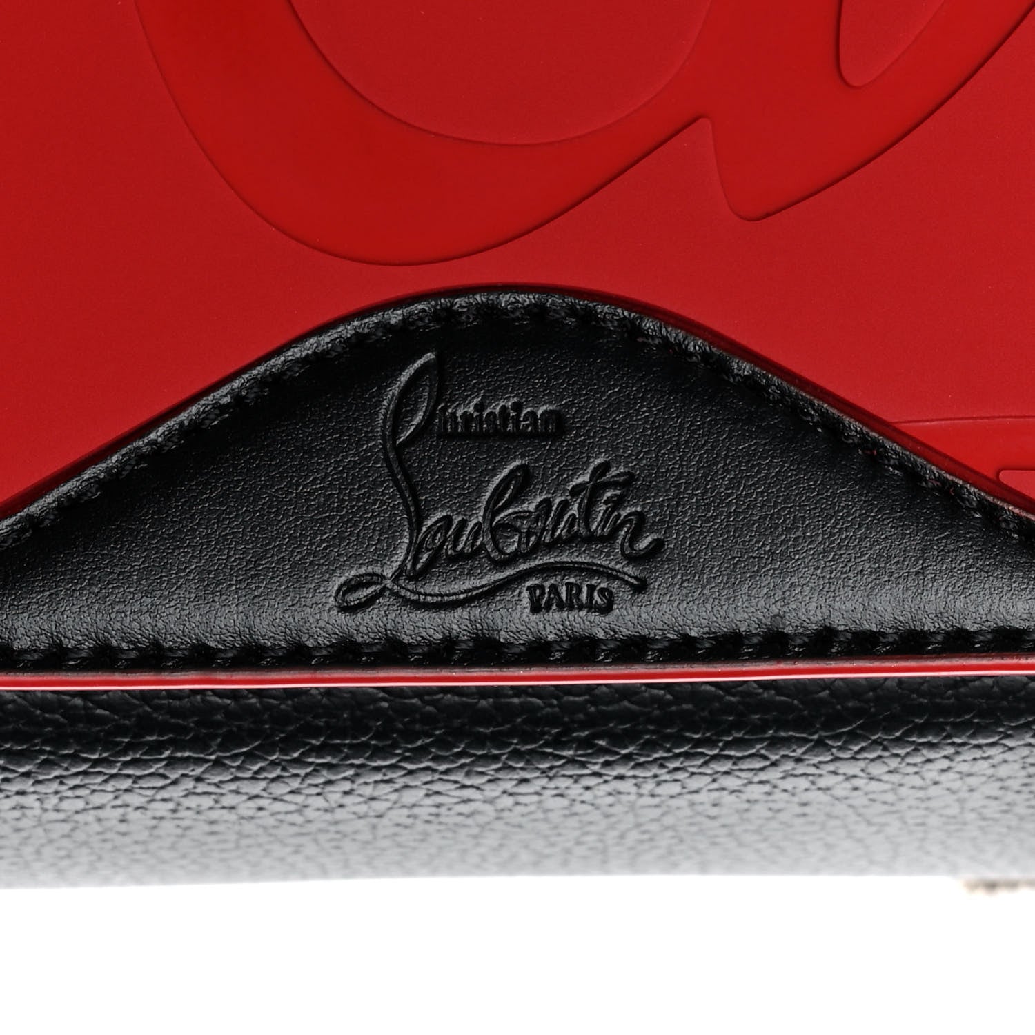 Christian Louboutin Calfskin Cabata Love Empire Paris Tote Black 15 of 21