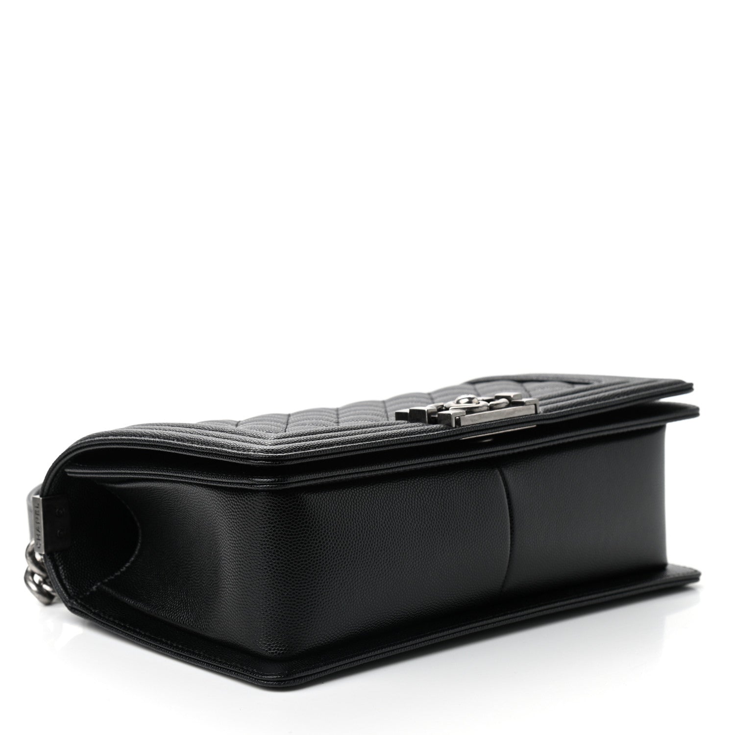 Chanel Caviar Quilted Medium Boy Flap Black 4 of 9