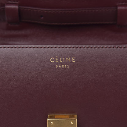 Celine Smooth Calfskin Small Classic Box Flap Bag Red 7 of 11