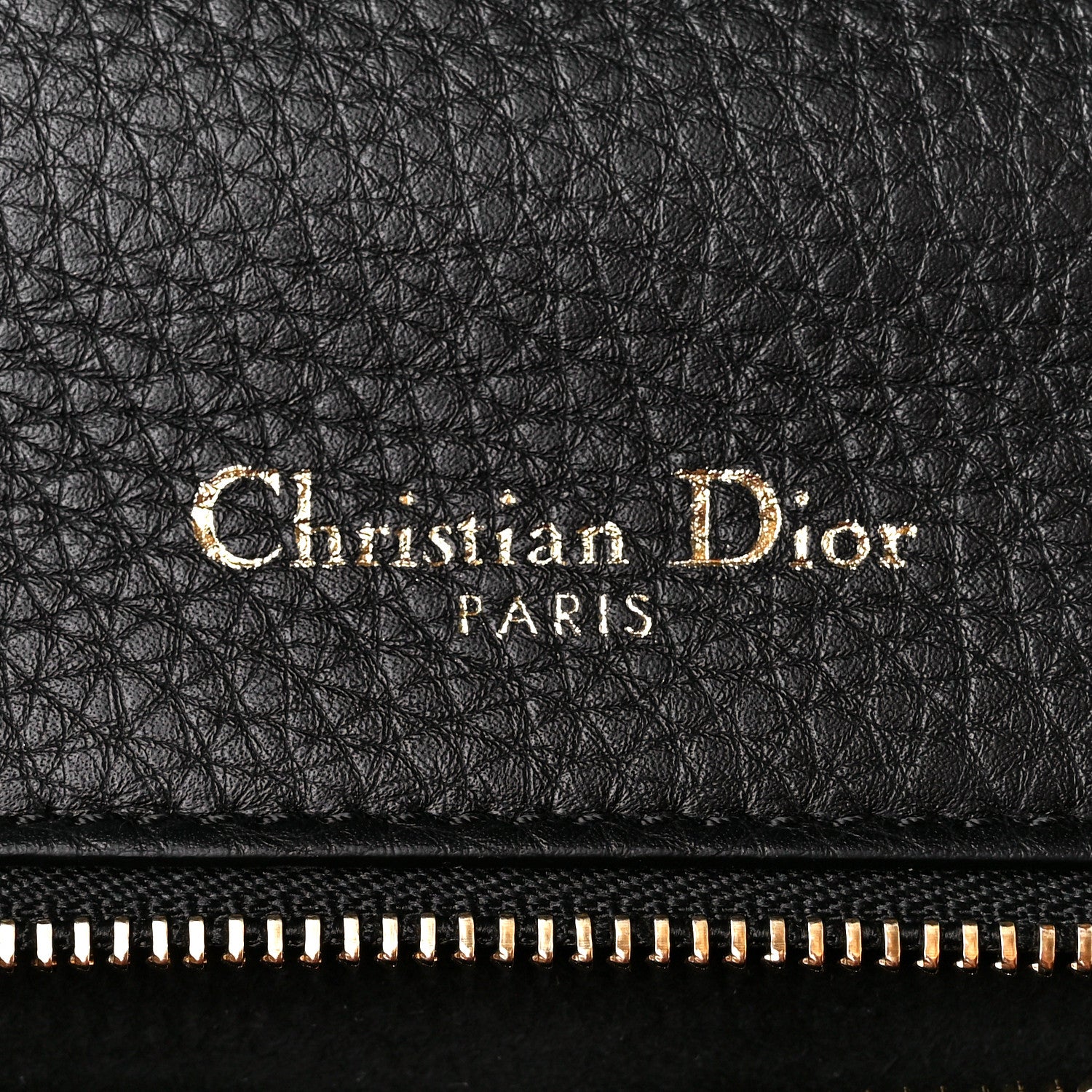 Christian Dior Grained Calfskin Small Diorama Flap Bag Black 6 of 11