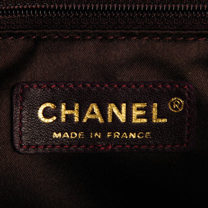 Chanel Distressed Lambskin Quilted Small Lady Braid Flap Purple 6 of 7