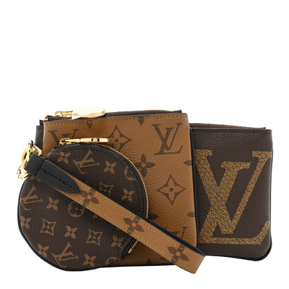 Louis Vuitton Reverse Monogram Giant Trio Pouch 1 of 14