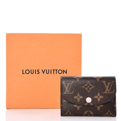 Louis Vuitton Monogram Rosalie Coin Purse Rose Ballerine 8 of 8