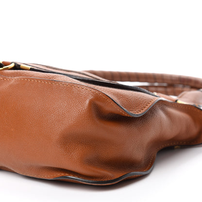 Chloe Calfskin Medium Marcie Satchel Tan 7 of 13