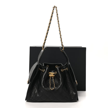 Chanel Caviar Quilted Small Chanel 25 Handbag Black 11 of 11