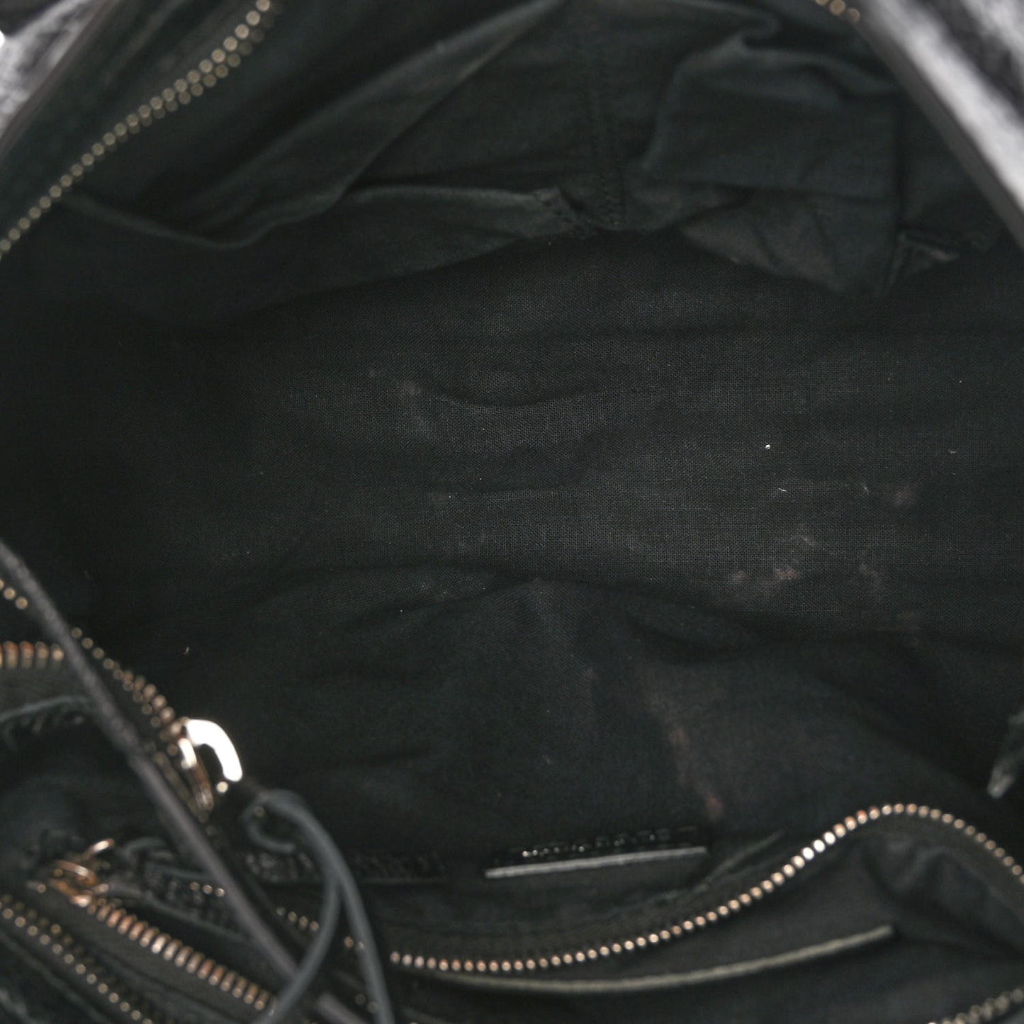 Agneau Classic Silver Hardware S City Black