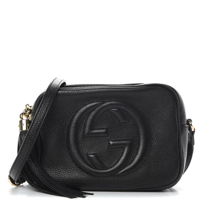 Gucci Pebbled Calfskin Small Soho Disco Bag Black 1 of 13