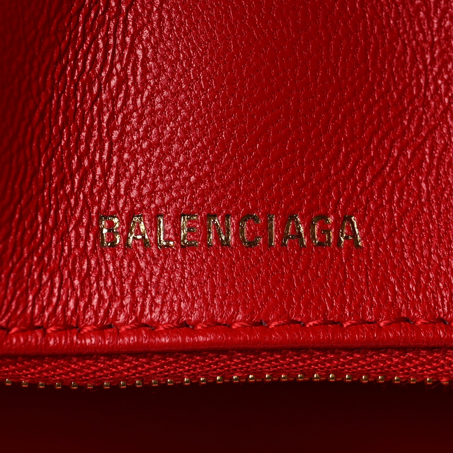 Balenciaga Nappa Calfskin Quilted Medium Touch B Shoulder Bag Bright Red 6 of 9