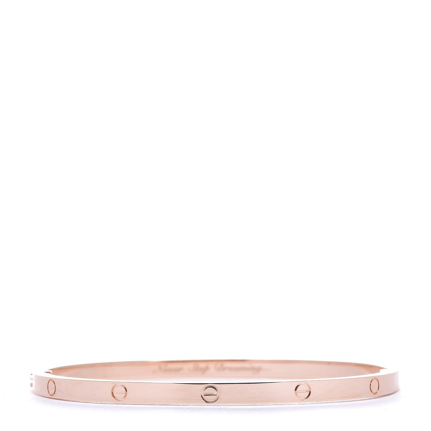 18K Pink Gold Small LOVE Bracelet 18
