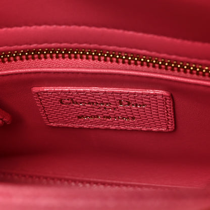 Christian Dior Lizard Mini Lady Dior Pink 6 of 8
