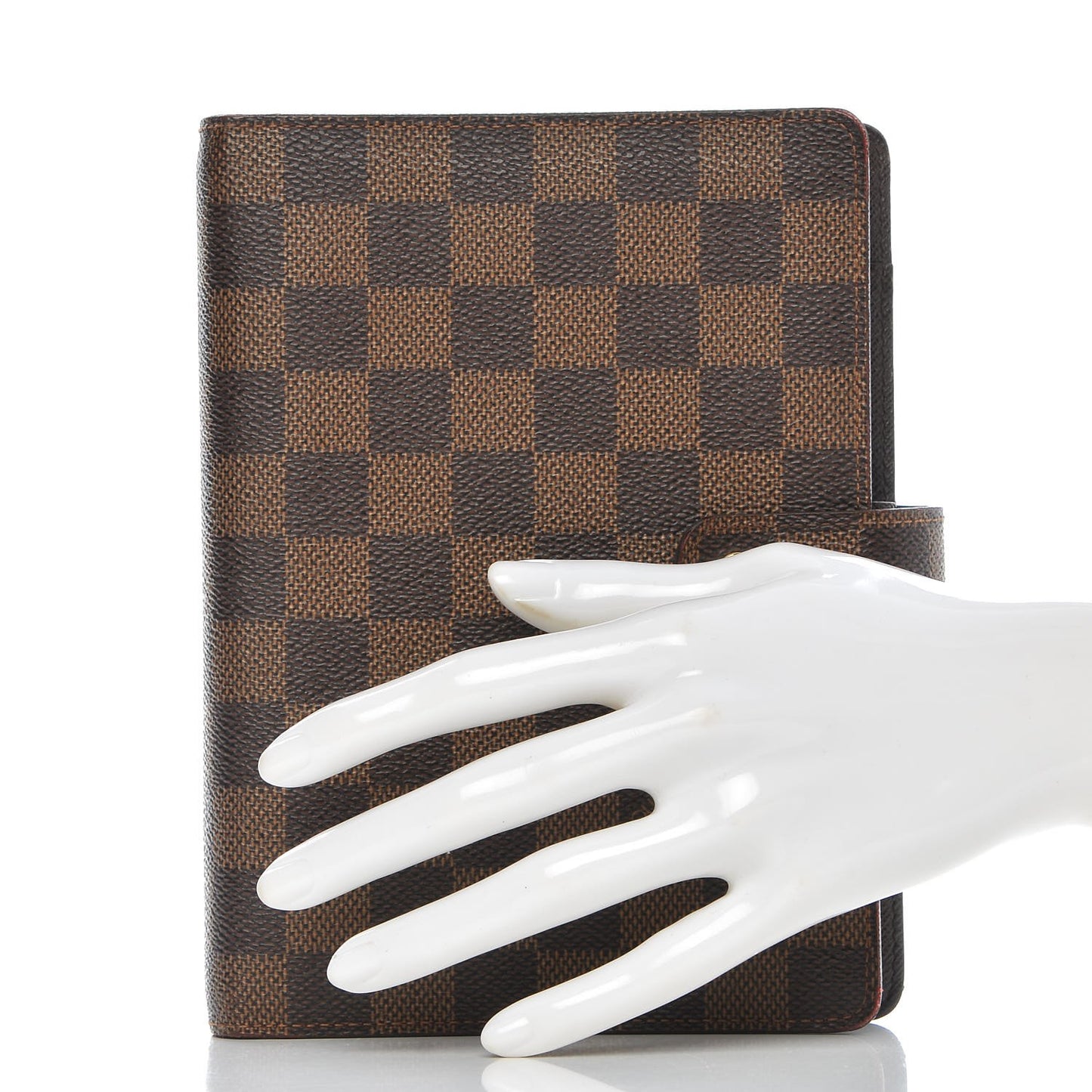 Damier Ebene Medium Ring Agenda Cover