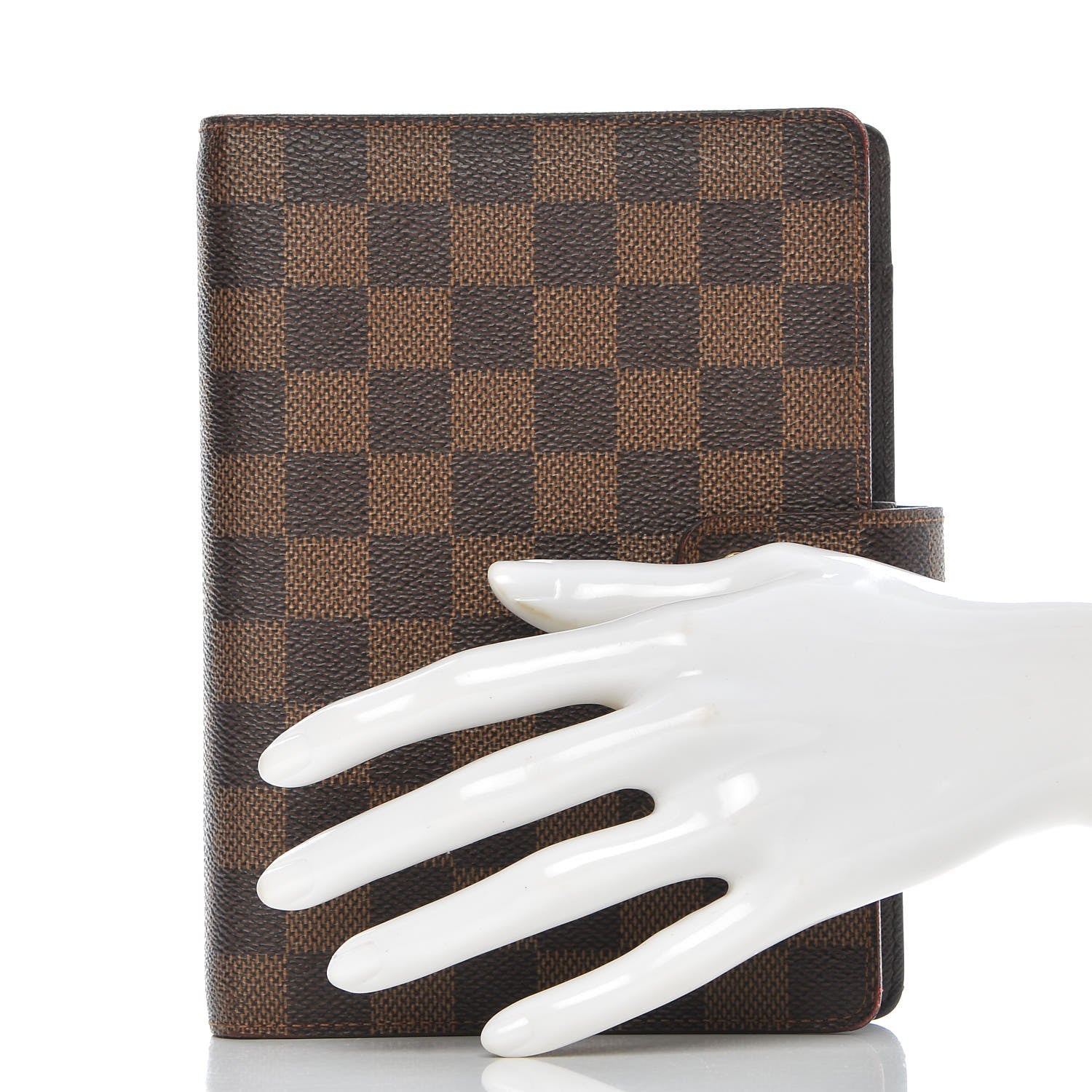 Louis Vuitton Damier Ebene Medium Ring Agenda Cover 2 of 10