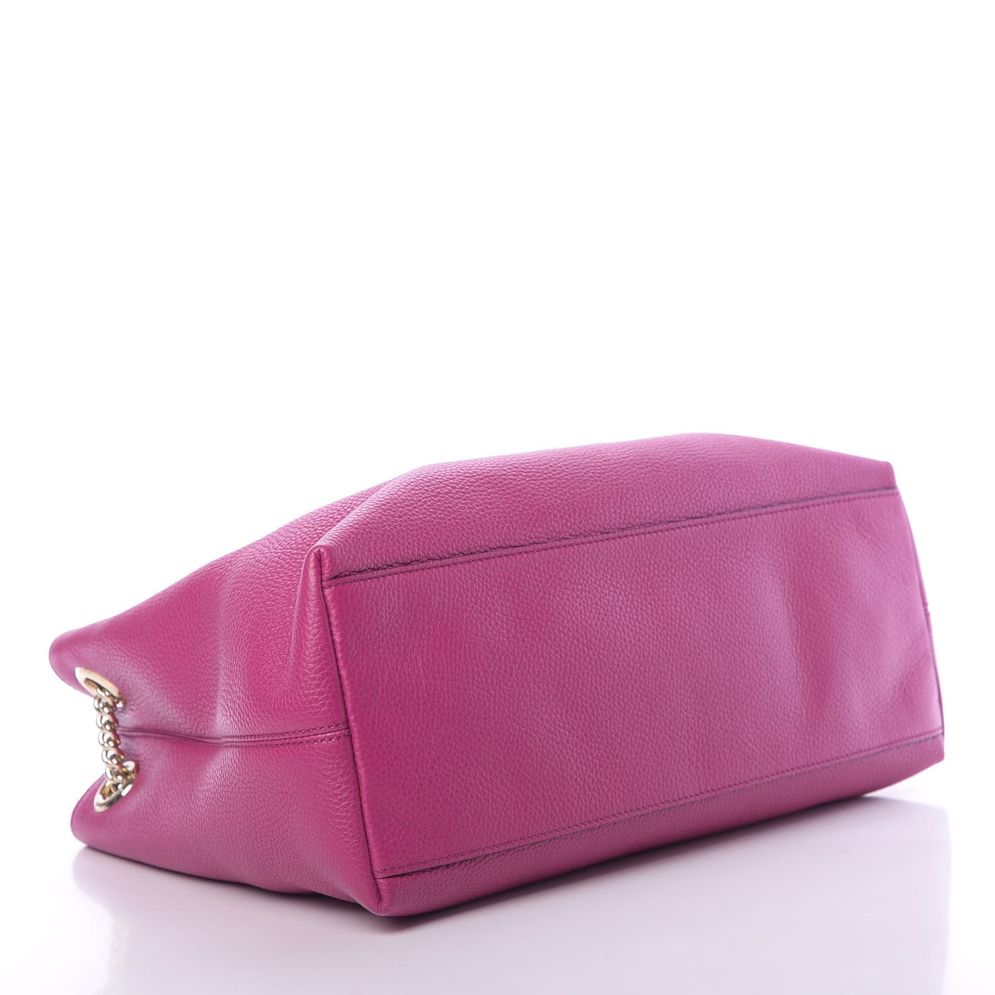 Cellarius Calfskin Medium Soho Chain Shoulder Bag Bright Bouganville