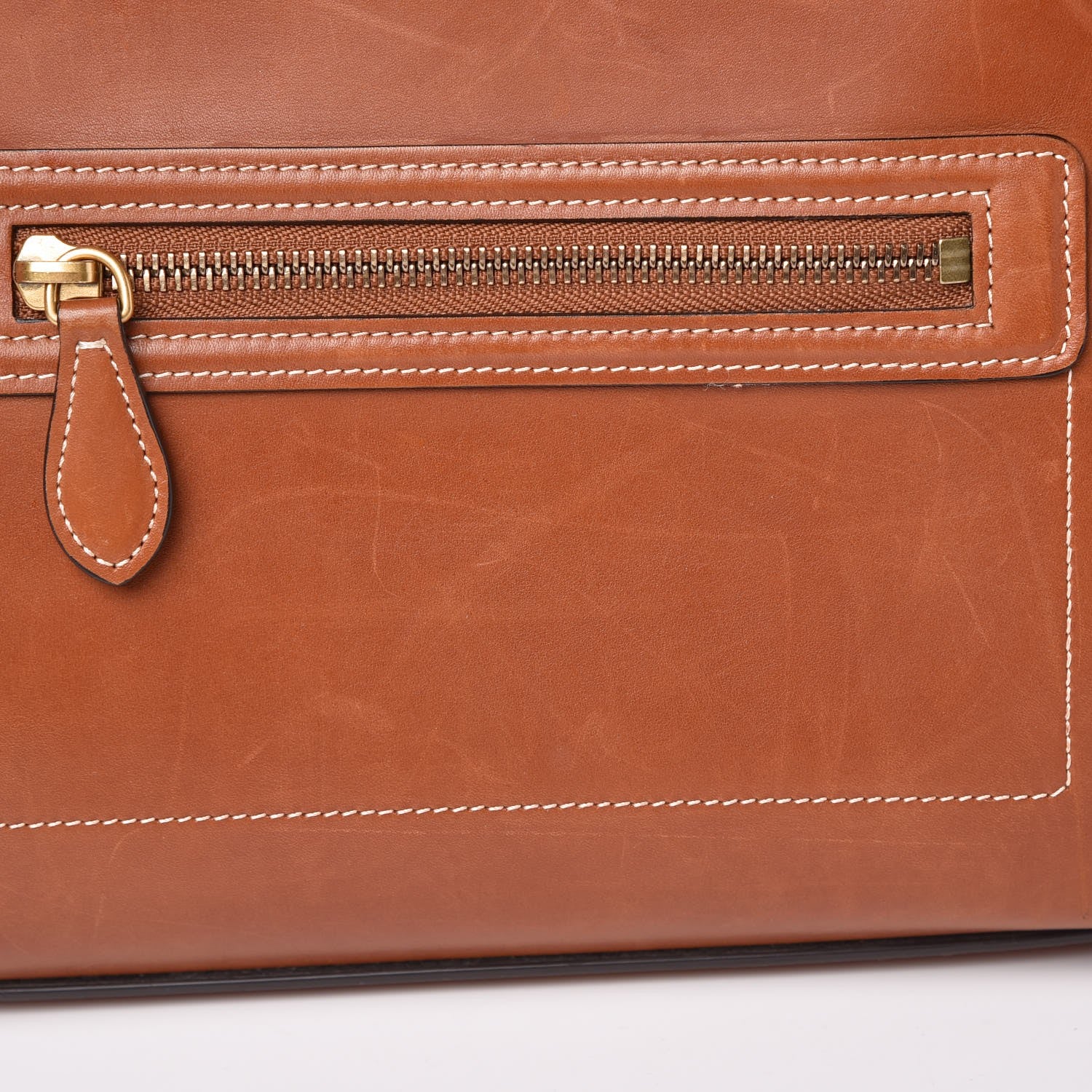 Celine Natural Calfskin Mini Luggage Tan 10 of 15