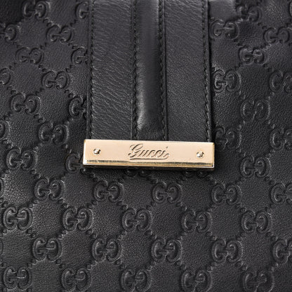 Gucci Guccissima Large New Ladies Web Hobo Black 8 of 15