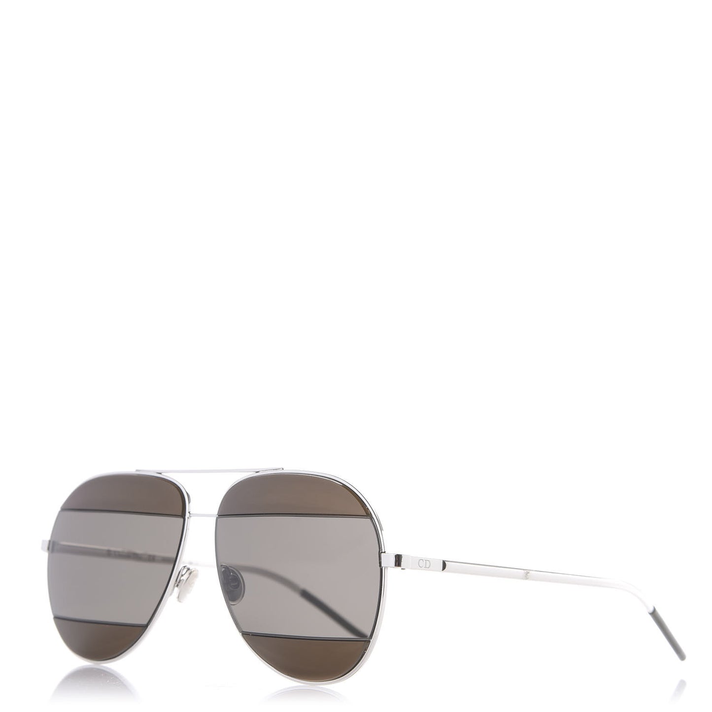 Split 1 Aviator Sunglasses Black