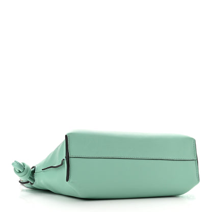 Loewe X Spirited Away Nappa Susuwatari Print Mini Flamenco Knot Clutch Fresh Mint 4 of 11