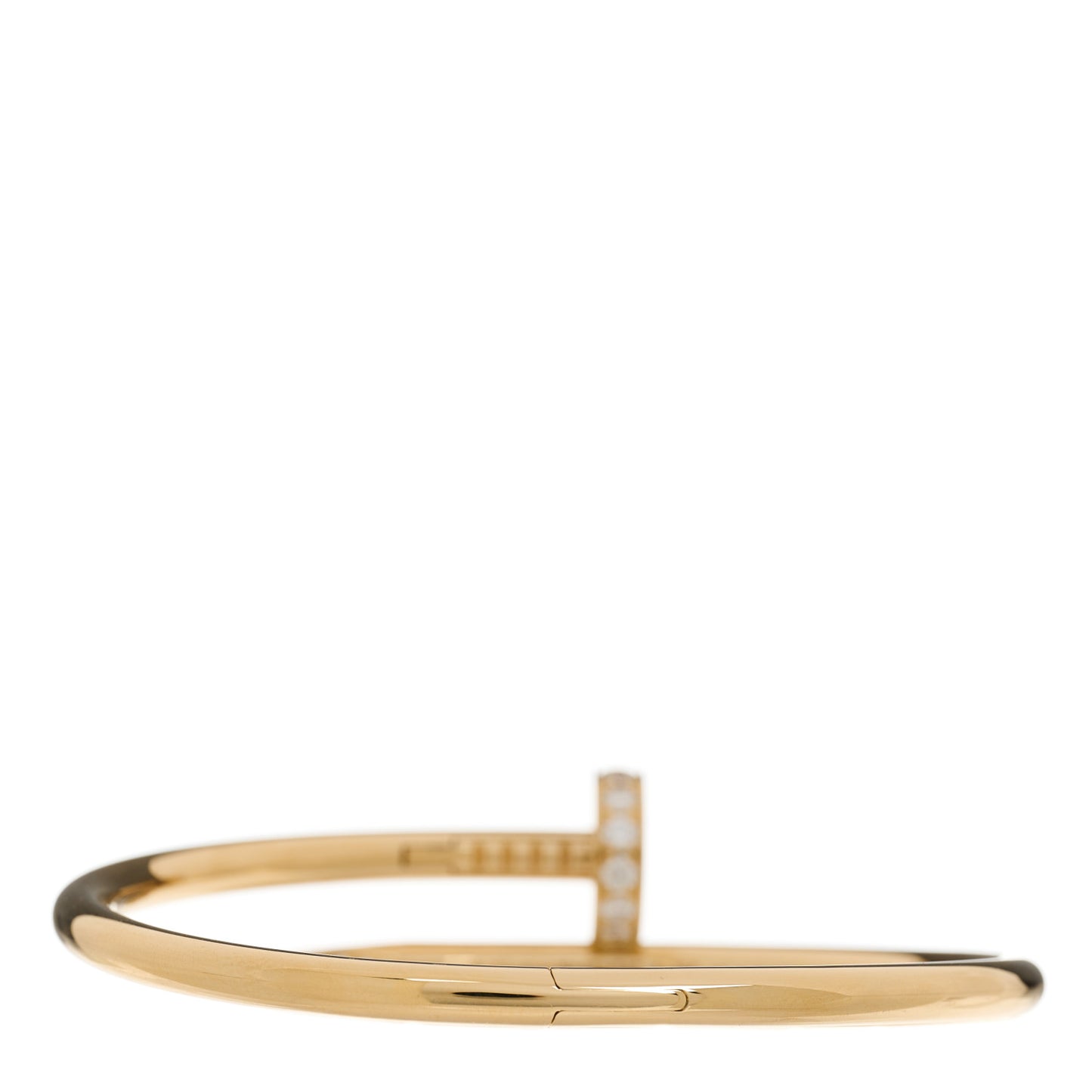 18K Yellow Gold Diamond Juste Un Clou Bracelet 15