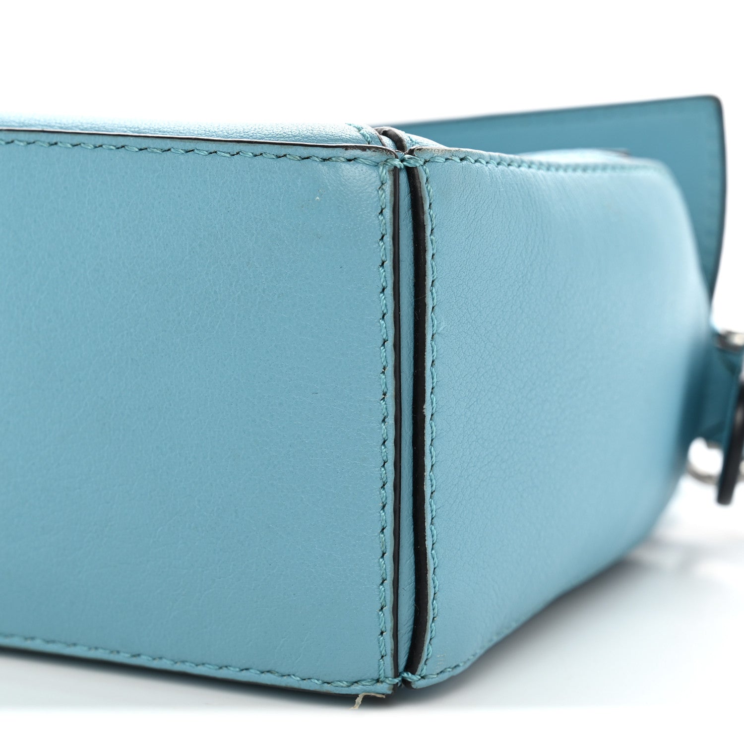 Loewe Calfskin Mini Puzzle Bag Light Blue 10 of 11