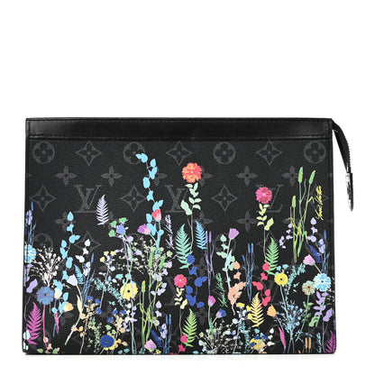 Louis Vuitton Monogram Eclipse Folia Pochette Voyage MM 1 of 7