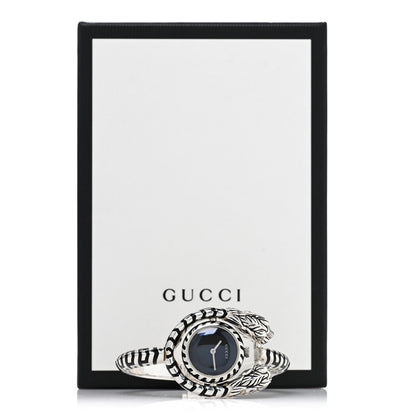 Gucci Sterling Silver Black Mother of Pearl 23mm Dionysus Quartz Watch 5 of 5