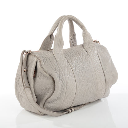 Alexander Wang Pebbled Lambskin Rocco Lilac Rose Gold Hardware 3 of 8