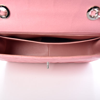 Chanel Caviar Jumbo Single Flap Pink 7 of 16