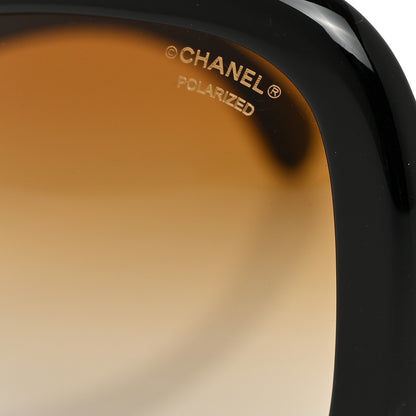 Chanel Stingray Polarized CC Sunglasses 5272-Q Black 8 of 9