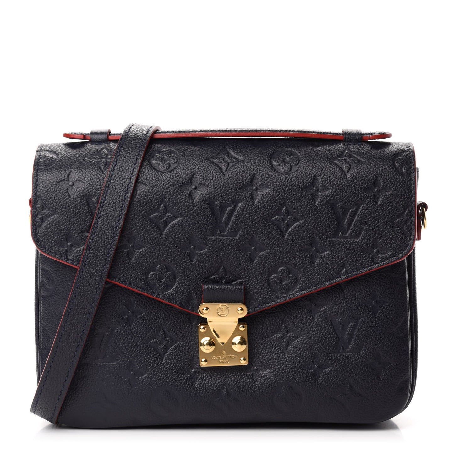 Empreinte Pochette Metis Marine Rouge