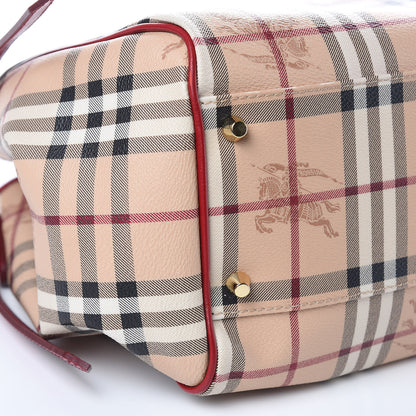 Burberry Haymarket Check Small Canterbury Parade Red 9 of 13