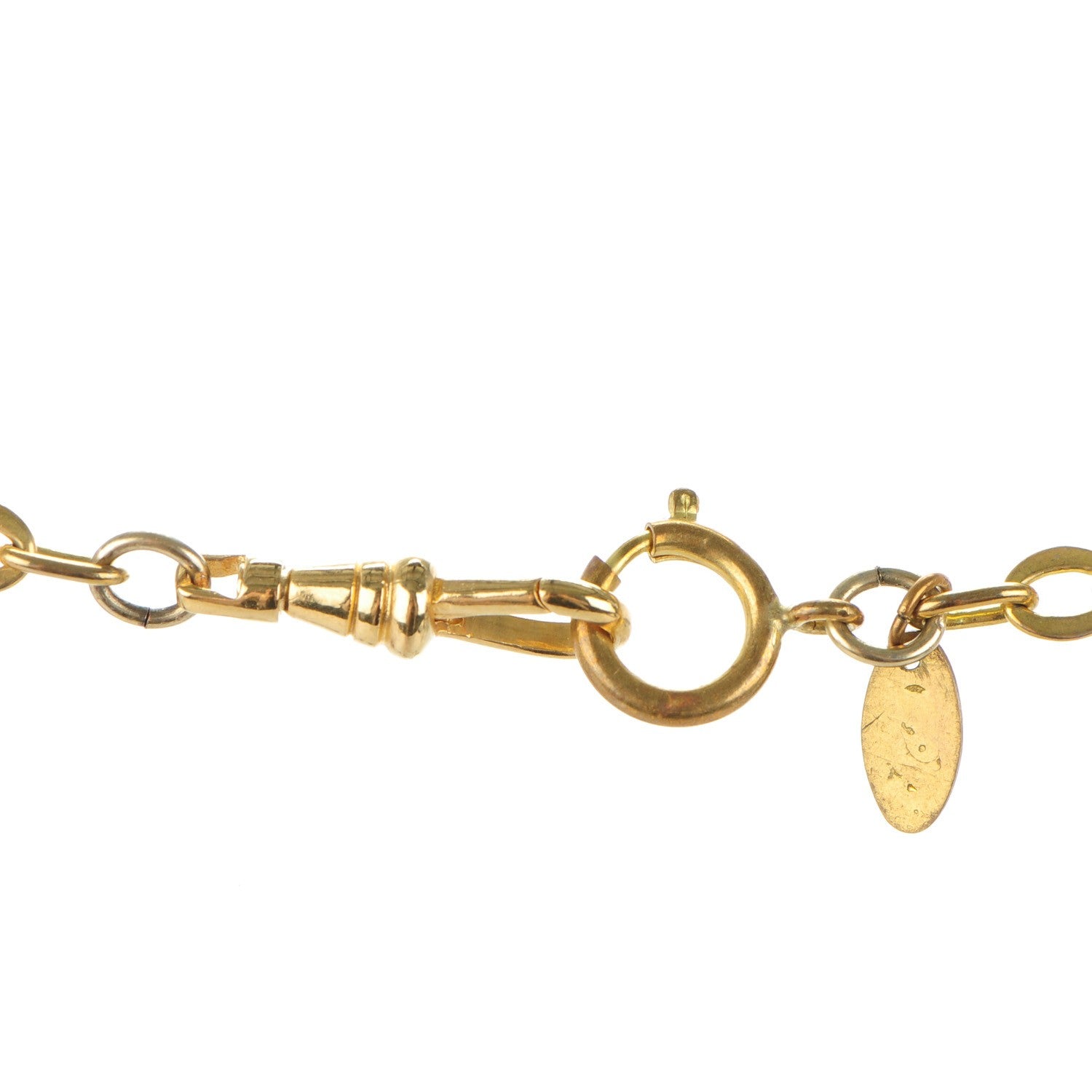 Chanel Gripoix Crystal Pearl Sautoir Necklace Gold Red 3 of 4