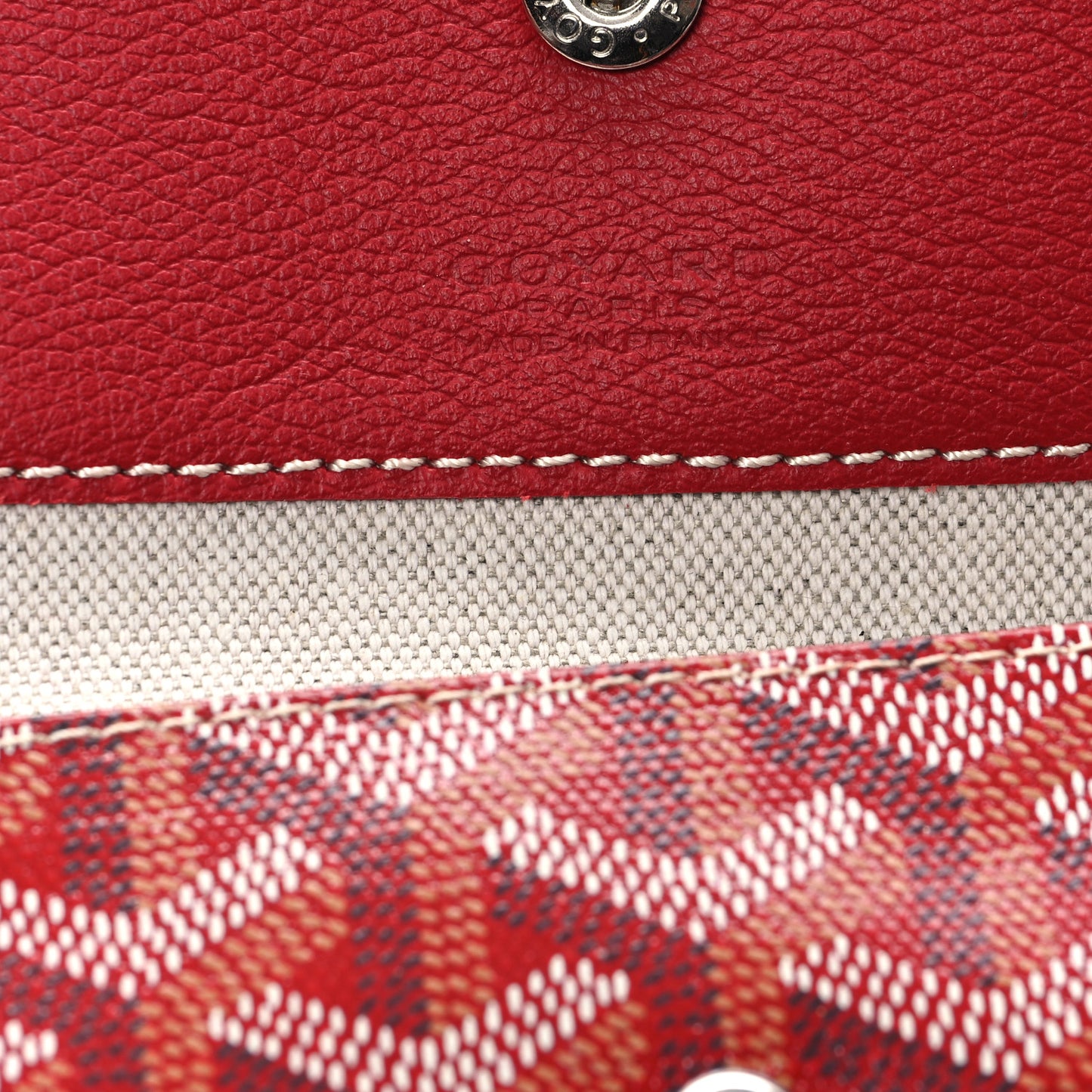 Goyardine Saint Louis PM Red