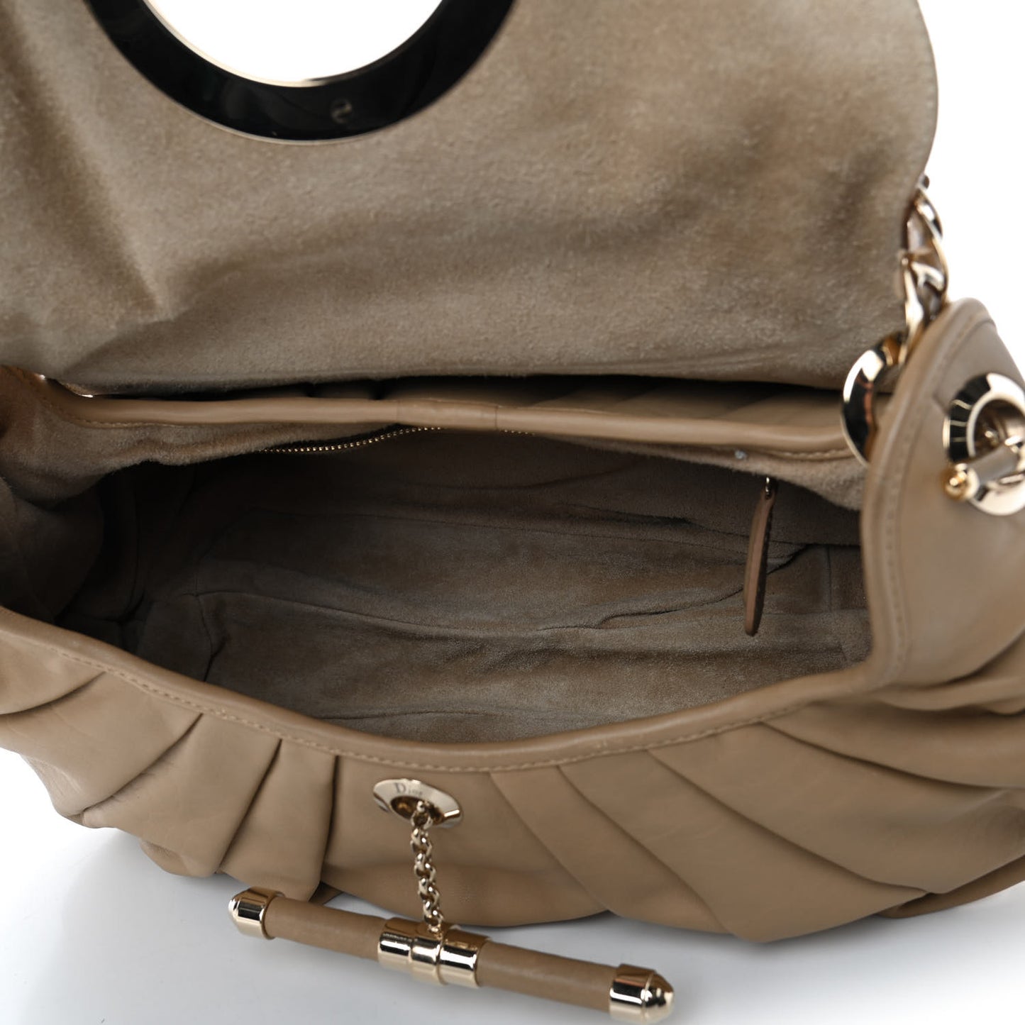 Lambskin Jazzclub Shoulder Bag Beige