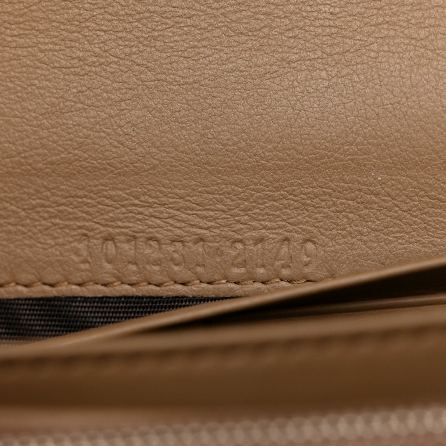 Gucci GG Supreme Monogram Mini Dionysus Chain Wallet Beige Taupe 7 of 12