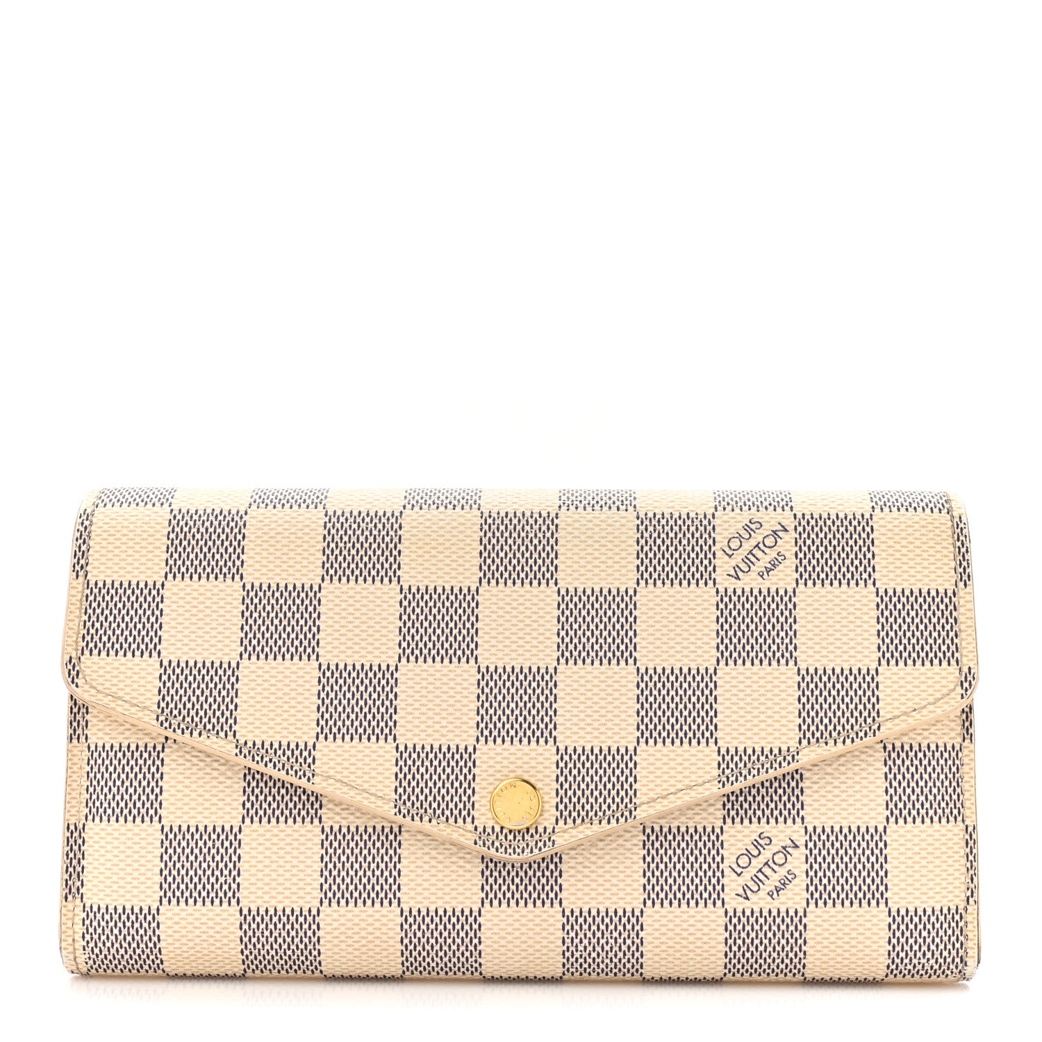 Louis Vuitton Damier Azur Sarah Wallet NM 1 of 12