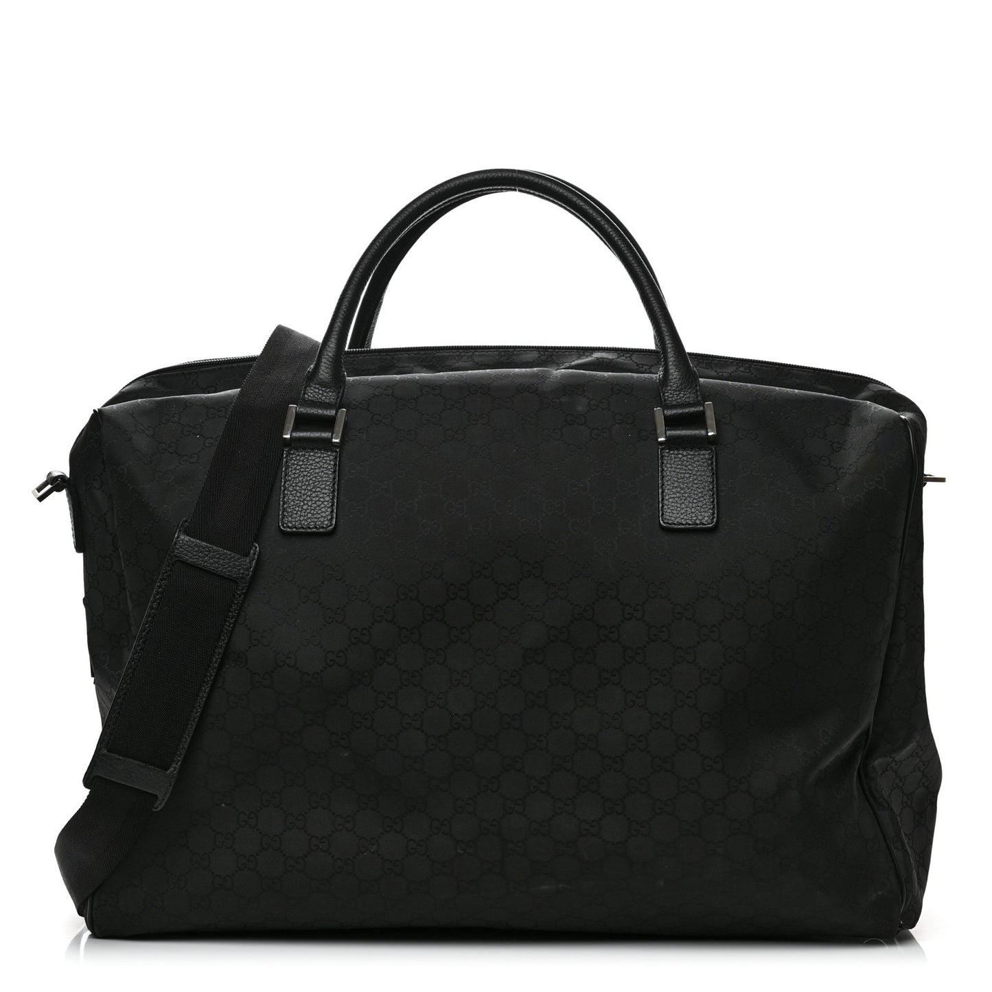 Denim Monogram Large Duffle Black