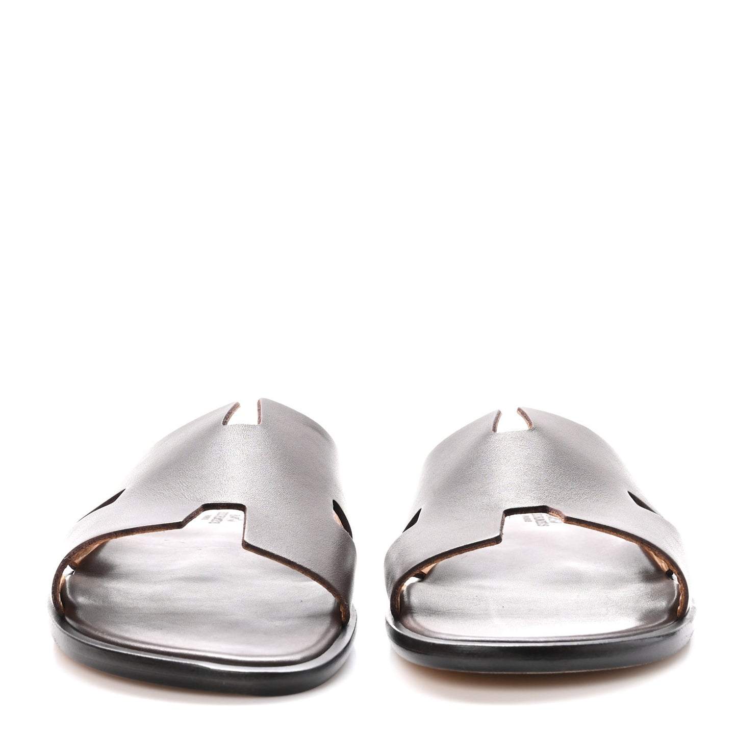 Calfskin Mens Izmir Sandals 44 Moka