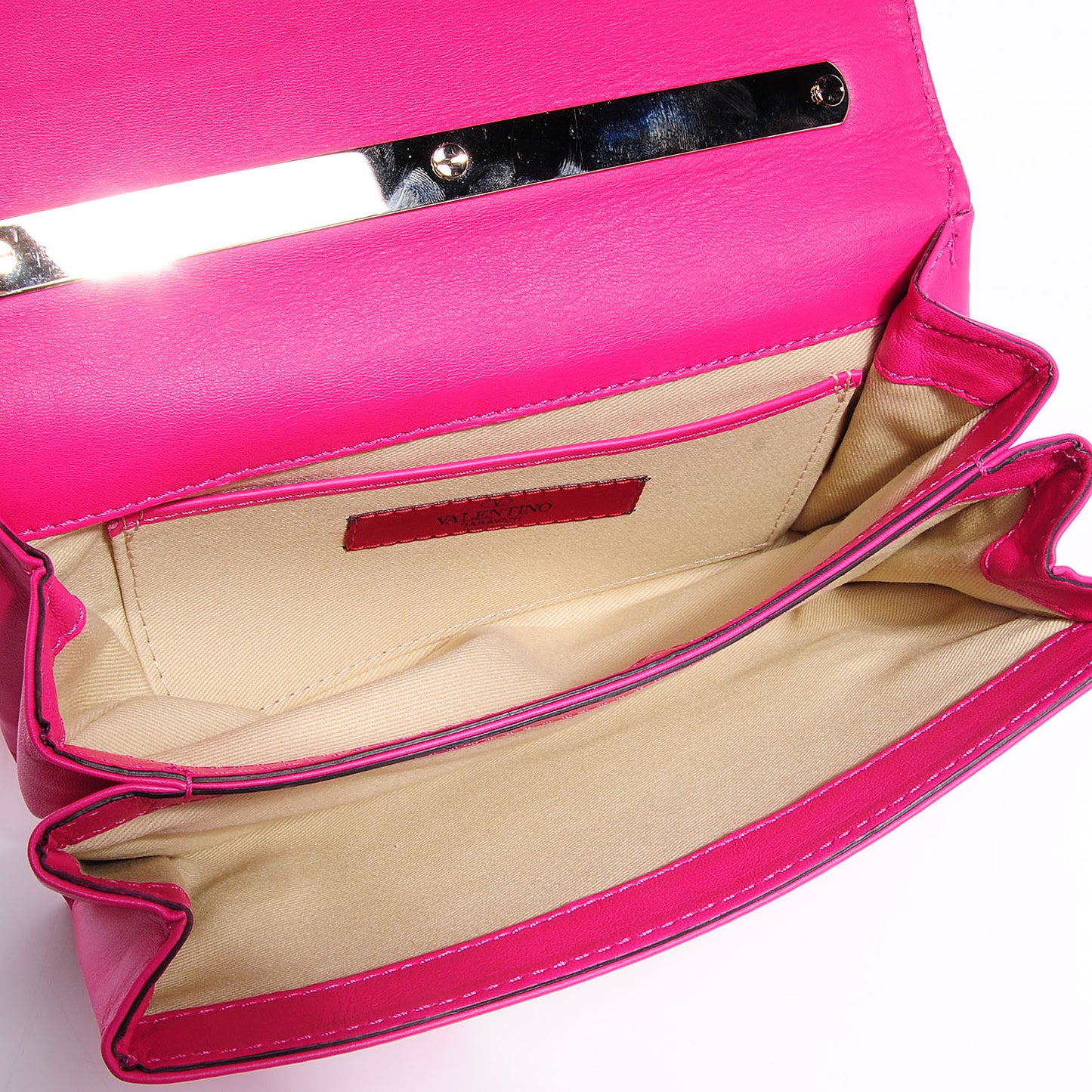 Nappa Va Va Voom Shoulder Bag Pop Fuxia